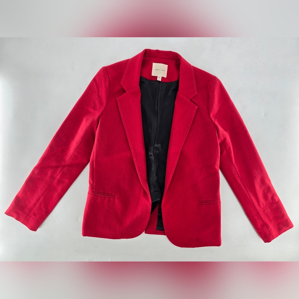 Silence + Noise Scarlet Blazer